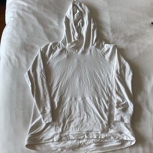 Lululemon White starting Place Hoodie Sweatshirt